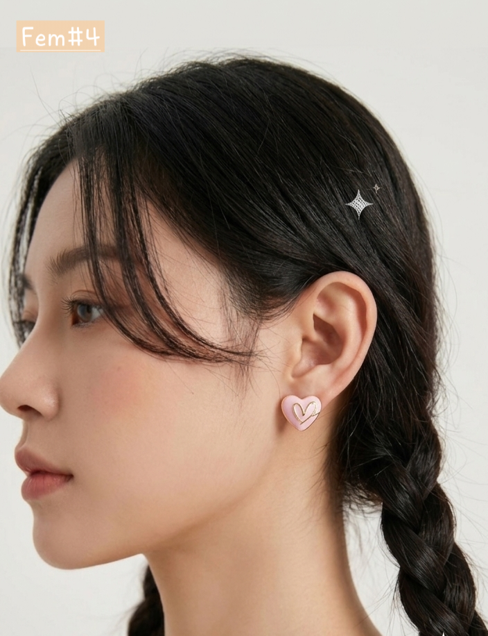 AVIHO Japan Heart Earring