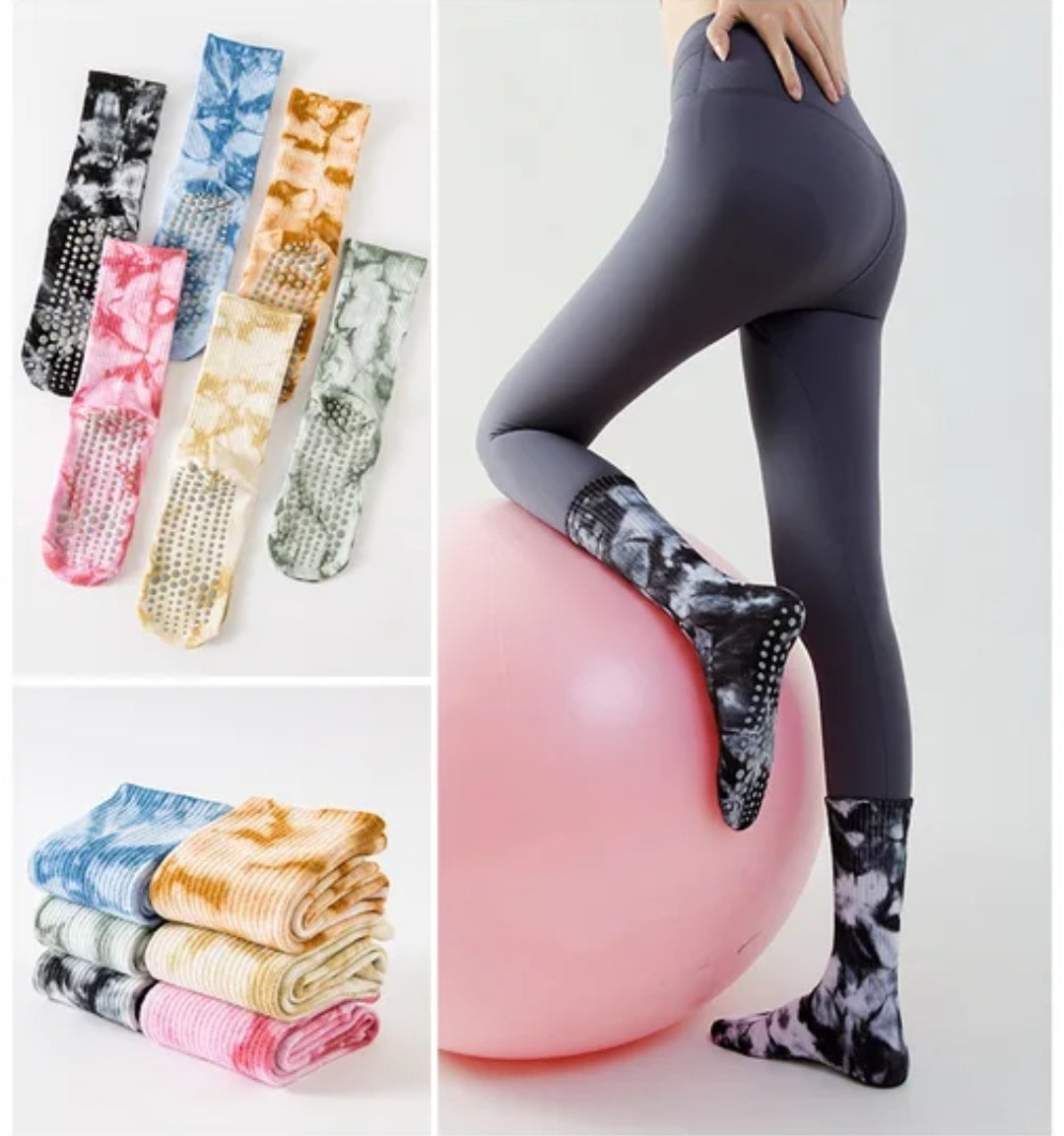 Tie die Long fashionable socks