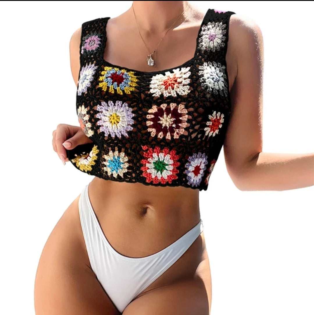 Unique Handmade Crochet Set of One Piece