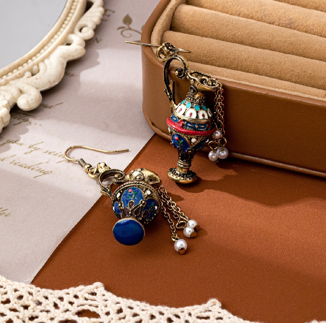 ALADDINS Ancient Lamp Earring