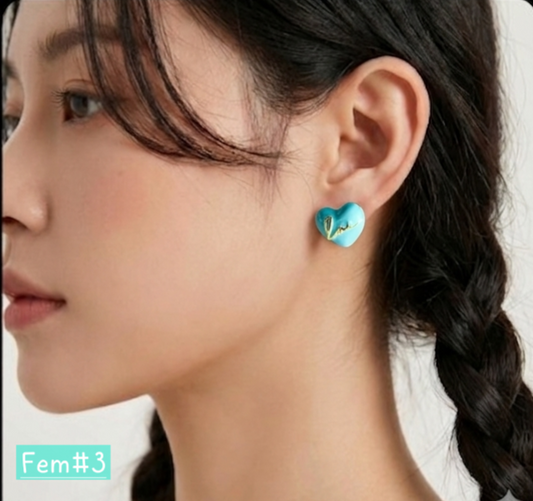 AVIHO Japan Heart Earring