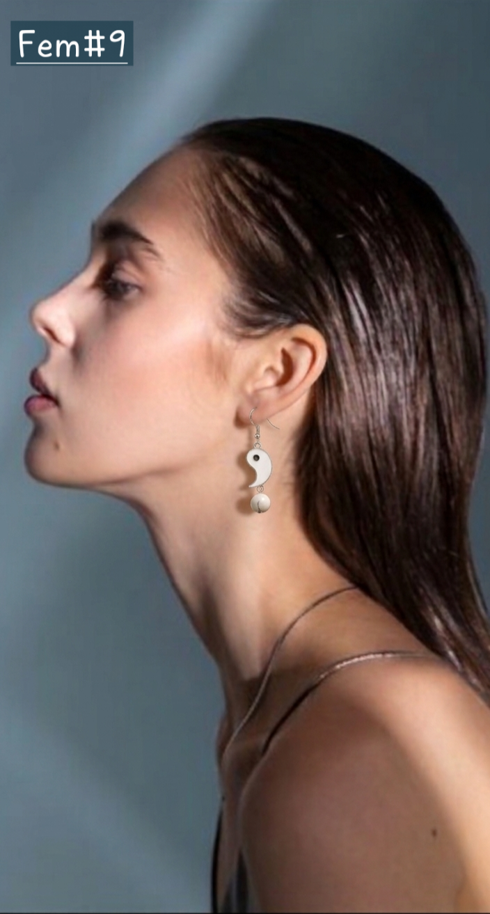 TAI CHI Alloy Drop Earring