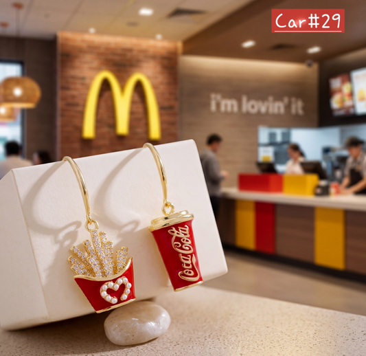 Fries & Coke Earrings