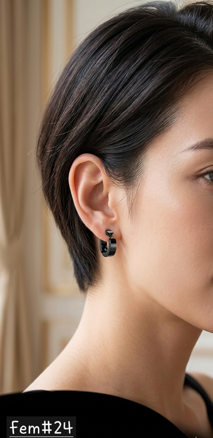 Statement Titanium Earrings