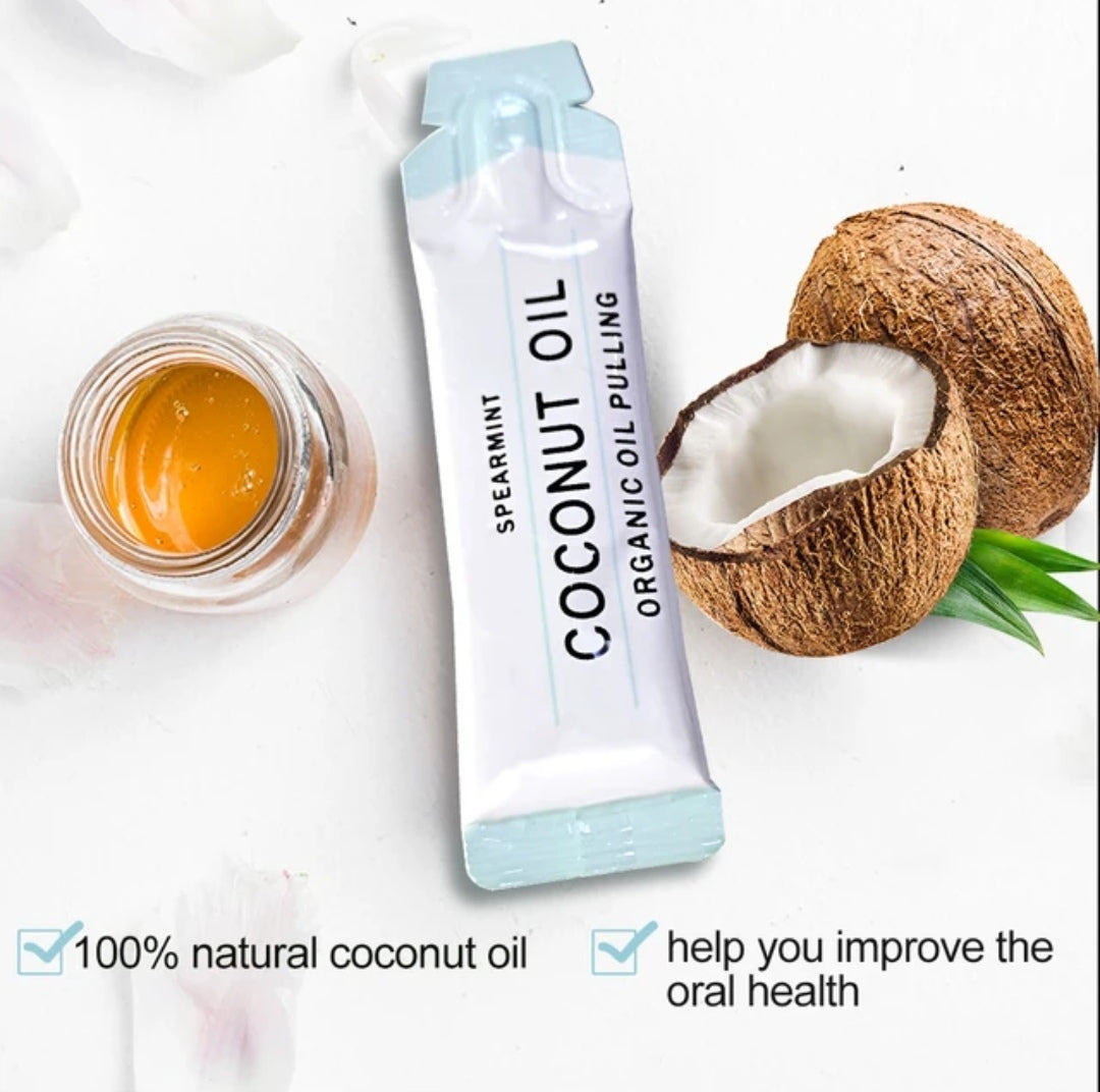 Spearmint Coconut Organic Oil Pulling