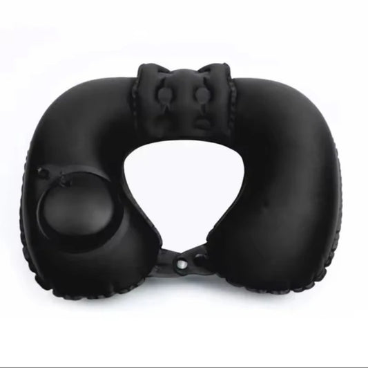 INFLATABLE PILLOW WITH NECK SUPPORT