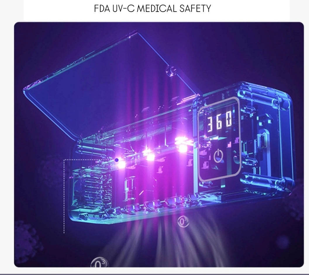 UV-C Sanitizing Auto Cleaning (Model C)