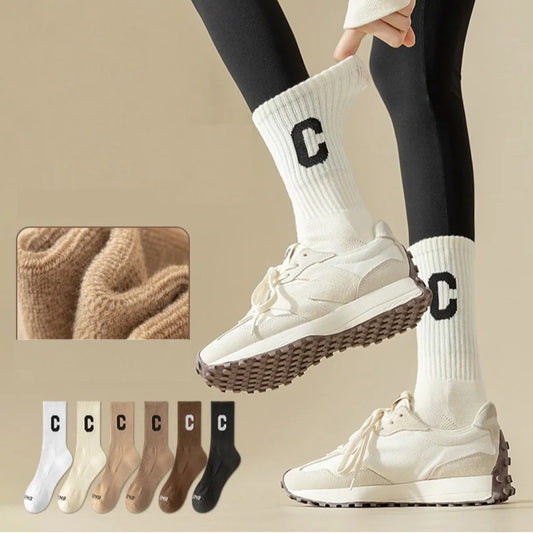 C&P Trendy Korean Street Fashion Socks