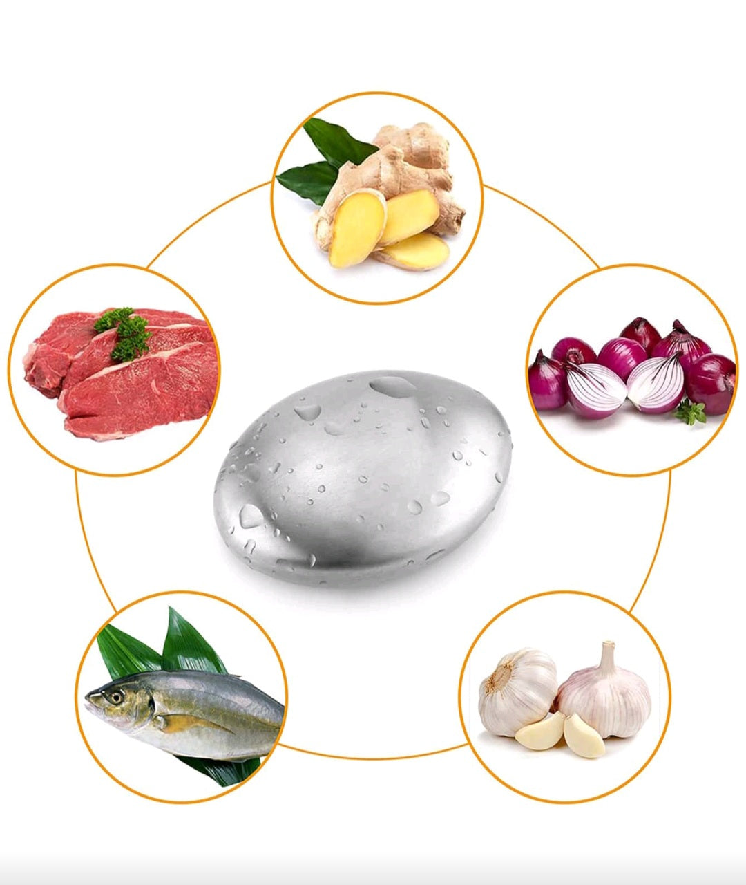 Odors Control Stainless Steel Soap