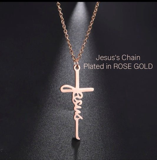 Jessus Rose Gold Chain