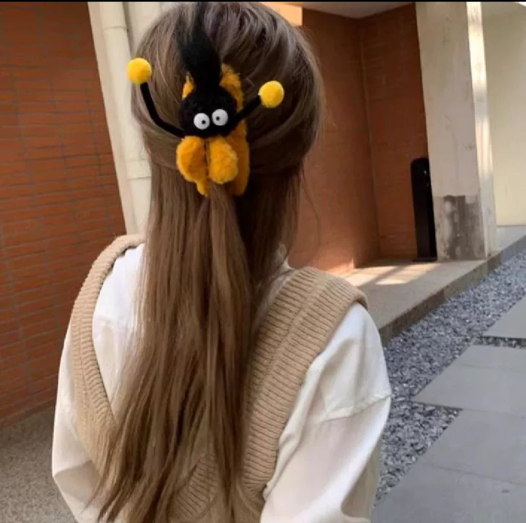 Big Eye Plush Claw Clip