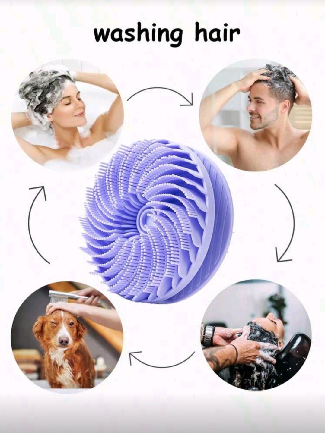 Hair And Body Advanced Silicon Brush