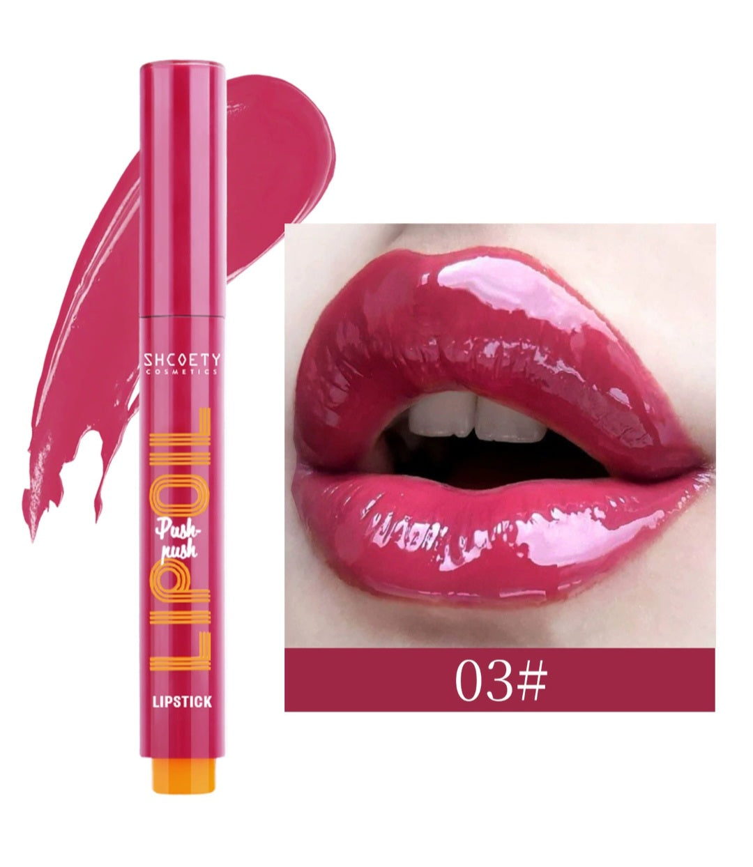 SHCOETY Glossy Press Lipstick