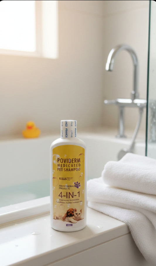 Poviderm Shampoo (Lyphra France)