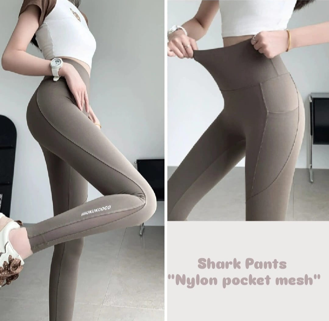 Shark Pant Mesh Pockets Style