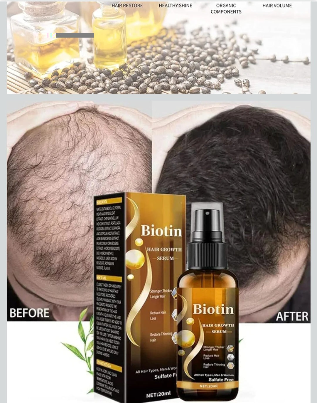 Biotin Hair Growth Serum