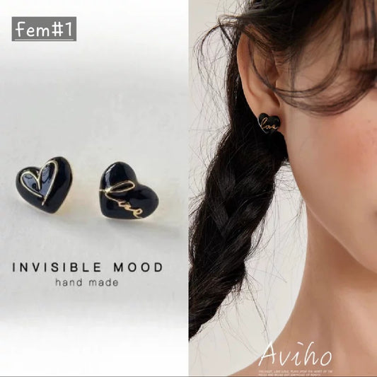 AVIHO Japan Heart Earring