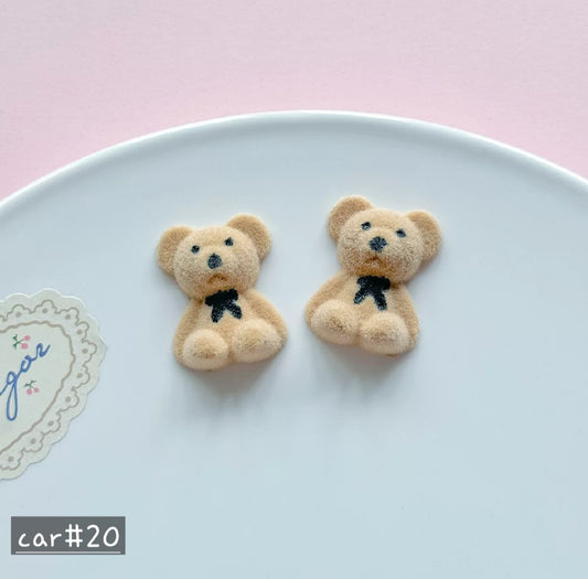 Full Body Cute Teddy Bear Earrings