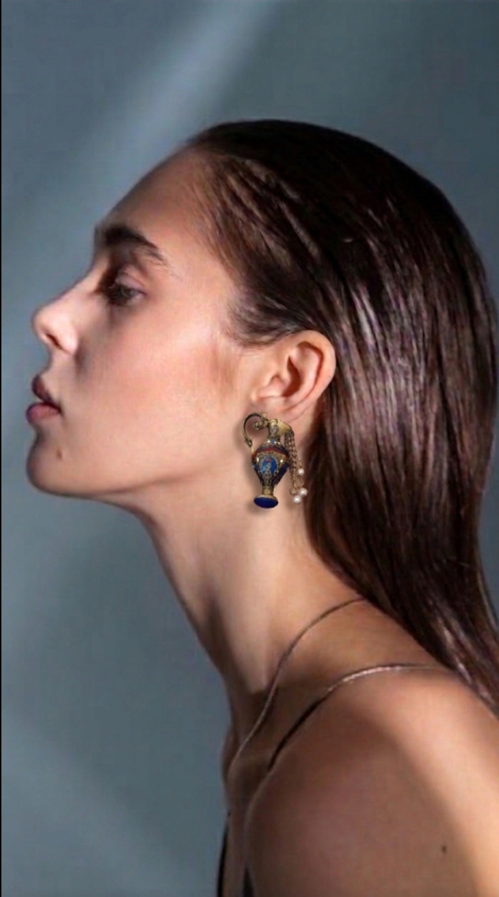 ALADDINS Ancient Lamp Earring