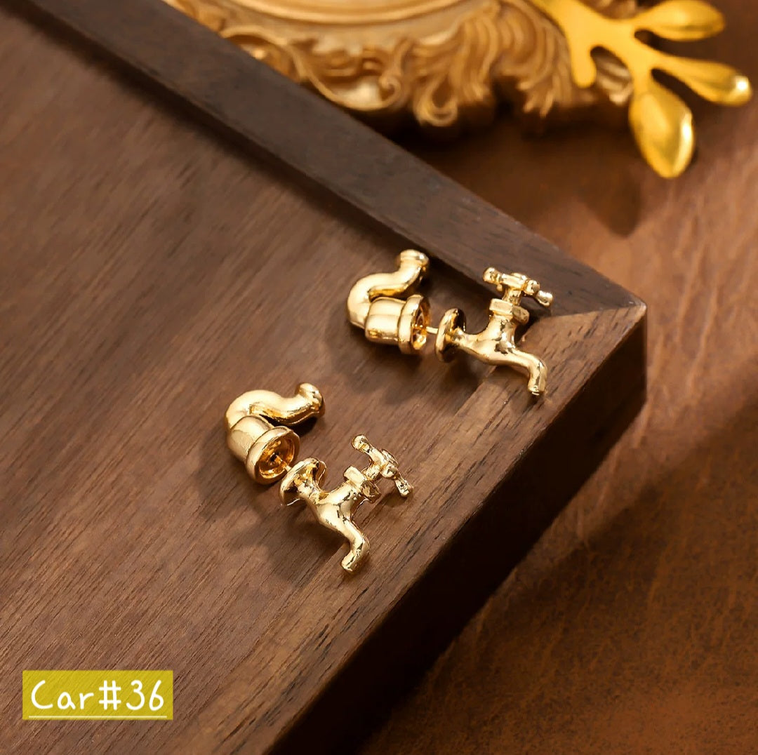 Exaggerated & Creative Faucet Earring