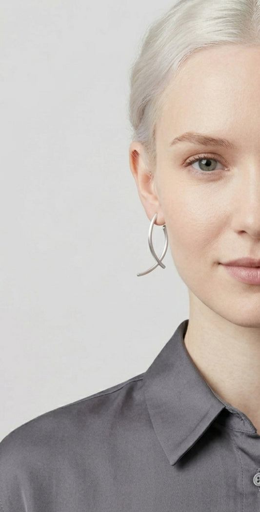 The Ultimate Minimalist "X" Studs Earrings