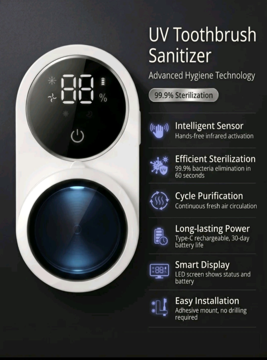 Ultra Smart UV-C Sanitizing (Model A)