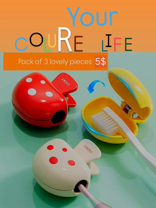 Unique Clear Claw Toothbrush Clips Protectors