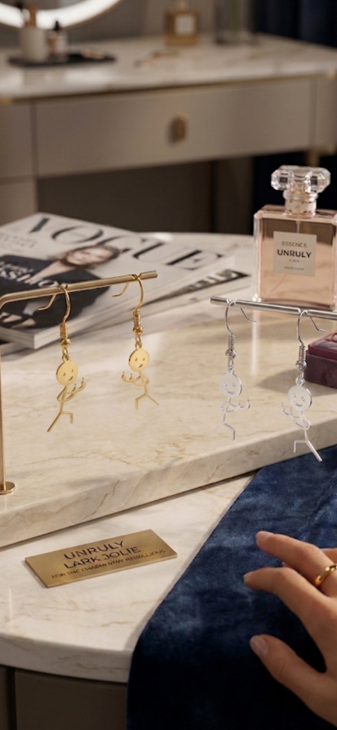 Smiling Outside . . . . Sassy Inside Earrings