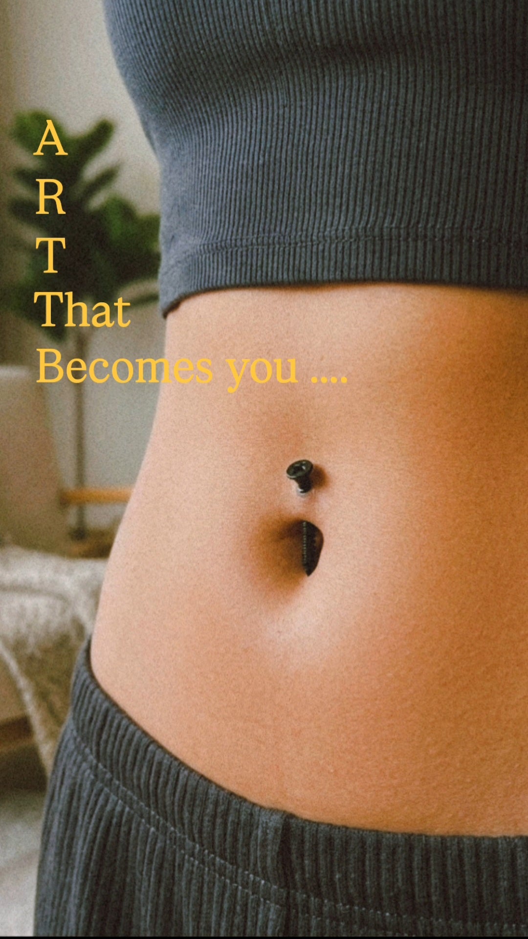 "Nailed That Look" . . . . Piercing