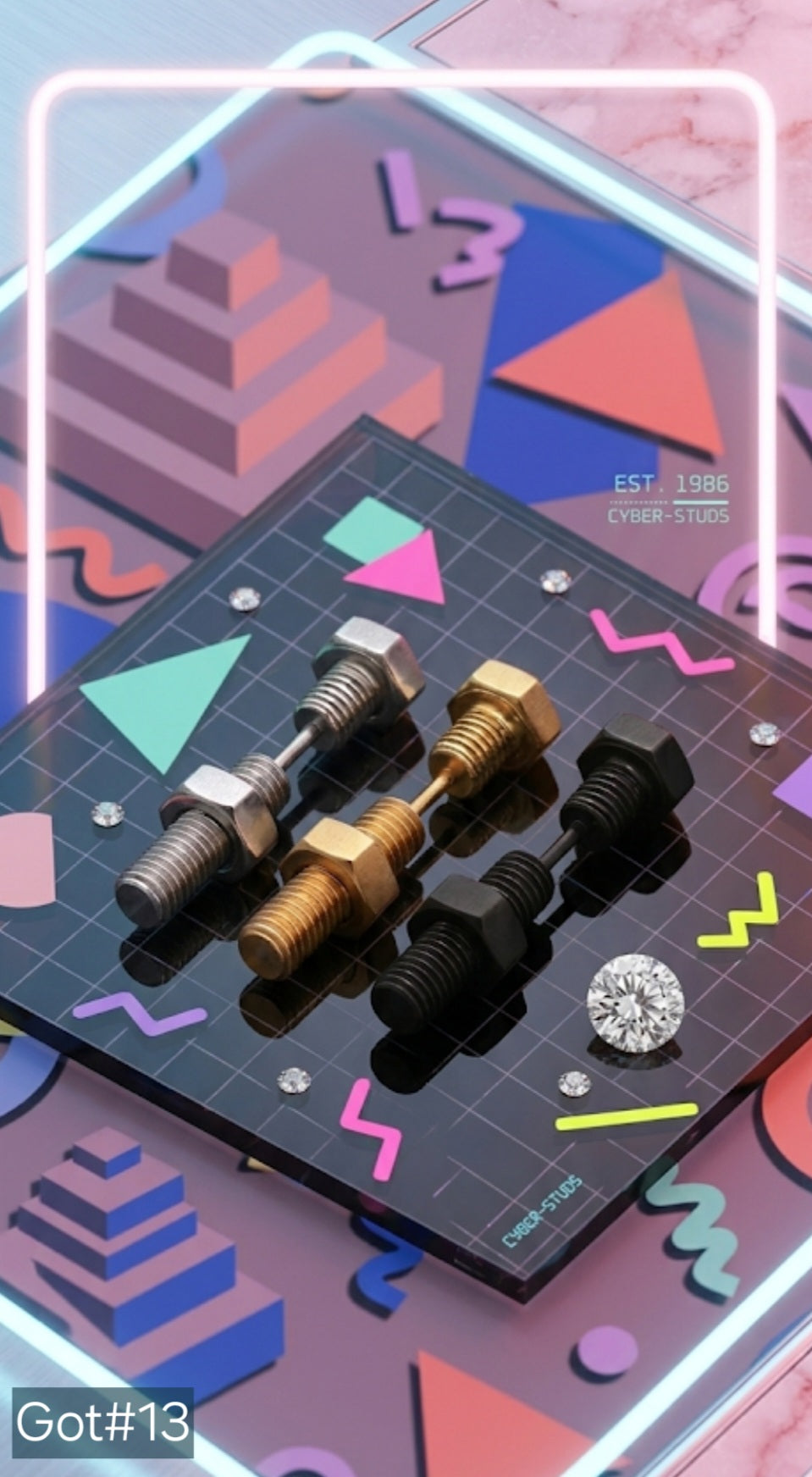 Industrial Glam Earrings