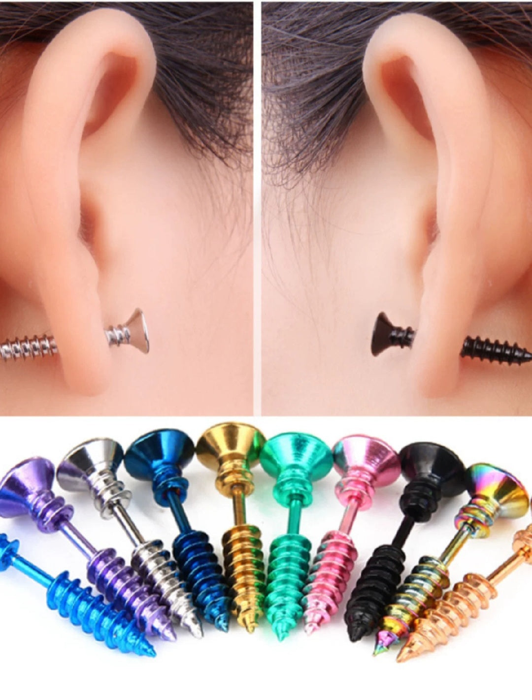 Nailed To The Max Earrings . . . .