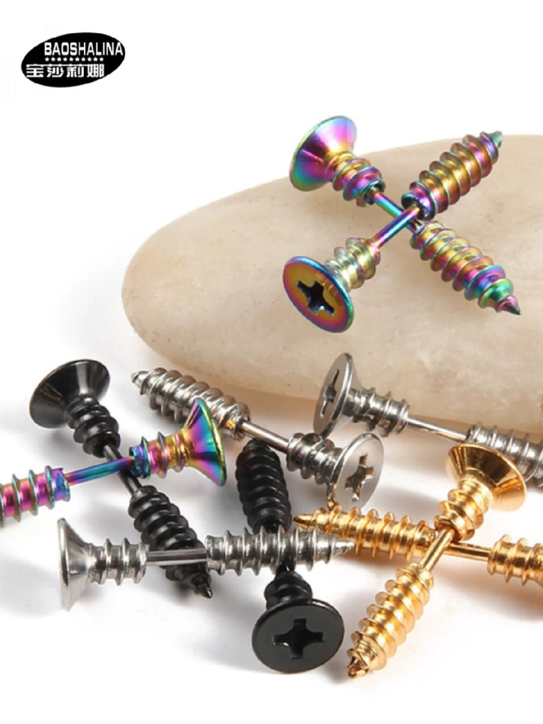 Nailed To The Max Earrings . . . .